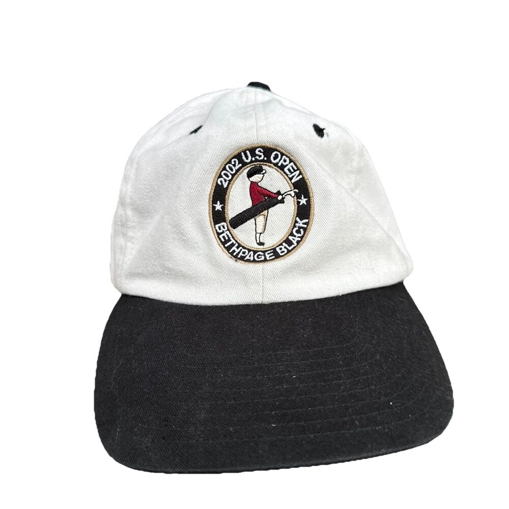 2002 US Open Bethpage Black Golf USGA Member Cap Hat Adjustable Made in USA